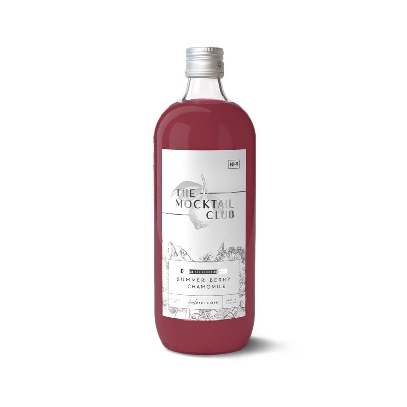 THE MOCKTAIL CLUB - N°9 SUMMER BERRY & CHAMOMILE - 100cl