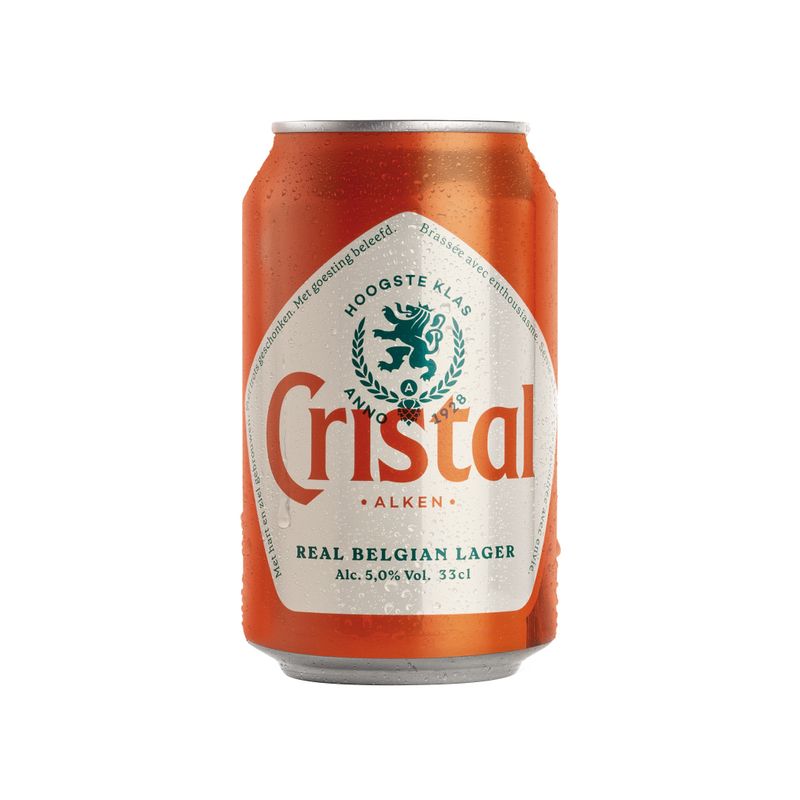 Cristal Fat can - 24x33cl
