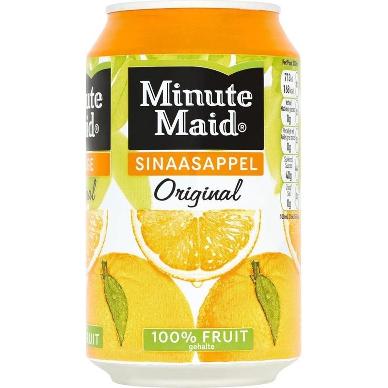 Minute Maid Sinaas / Orange Fat can - 24x33cl